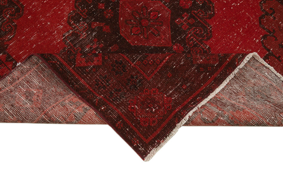 Rug N Carpet - Handmade Oriental 4' 7" x 12' 10" One-of-a-Kind Runner Rug