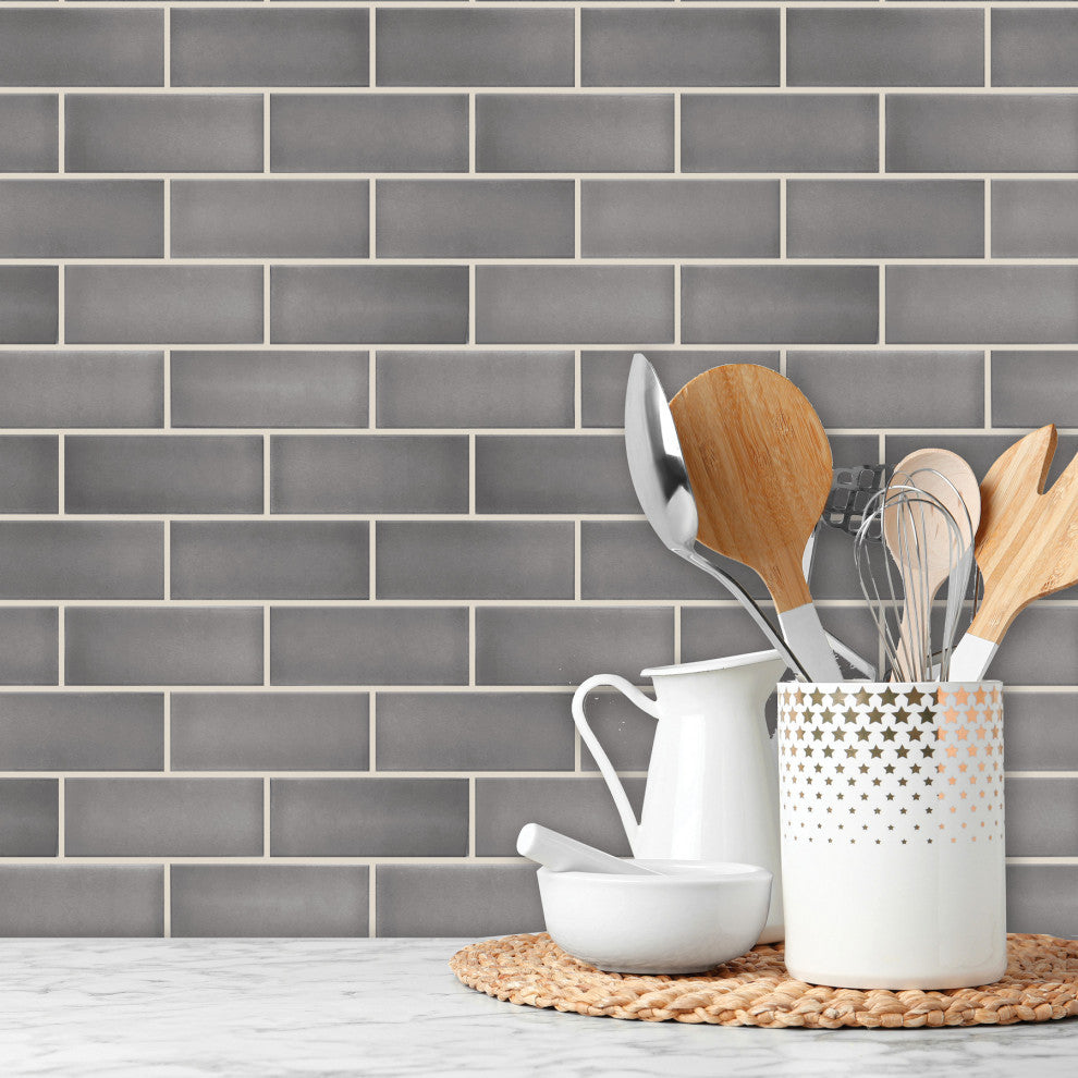 Dark Stone Gray Ceramic Sticktile