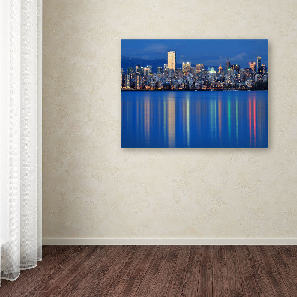 'Vancouver City' Canvas Art by Pierre Leclerc
