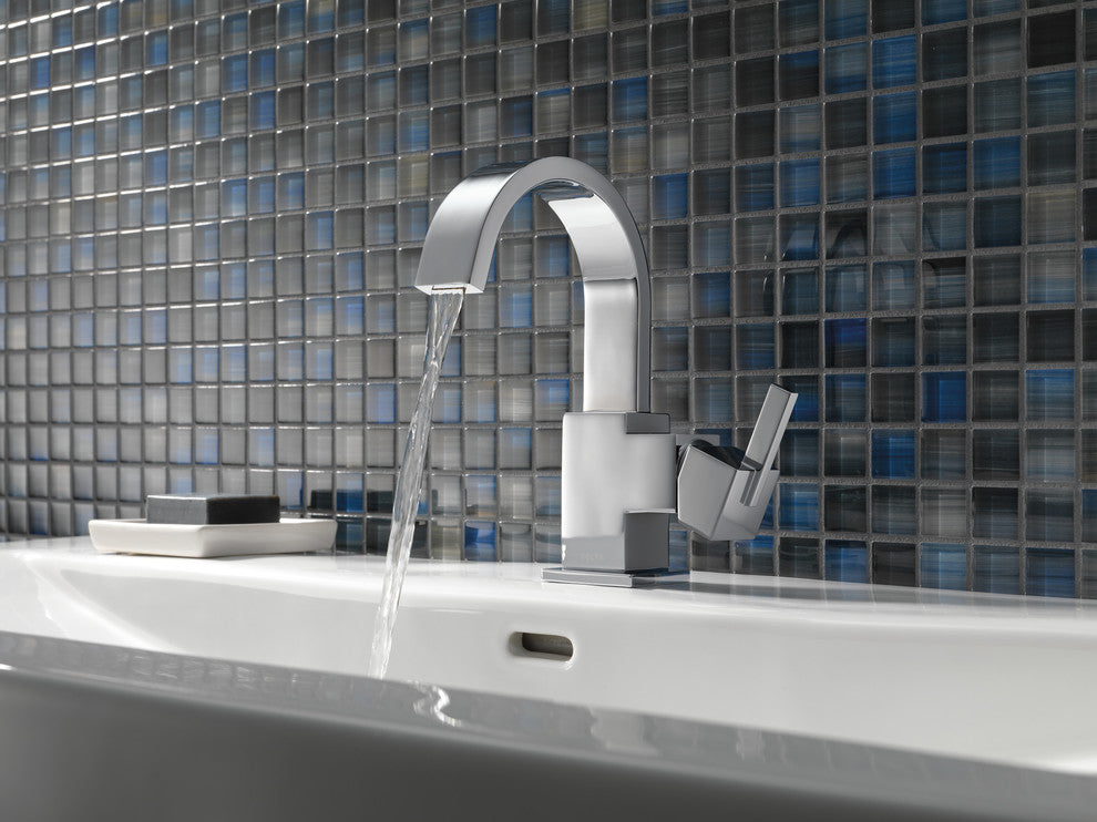 Delta Vero Single Handle Bathroom Faucet, Chrome, 553LF