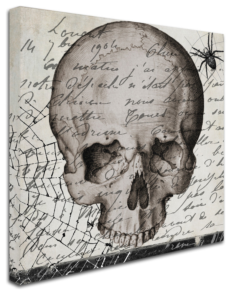 Color Bakery 'Halloween Skull' Canvas Art, 24x24