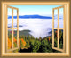 VWAQ, Forest Window Wall Decal, 18"x22"