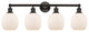 Innovations 616-4W-OB-G101 Belfast 4 Light Bath Vanity Light, Oil Rubbed Bronze