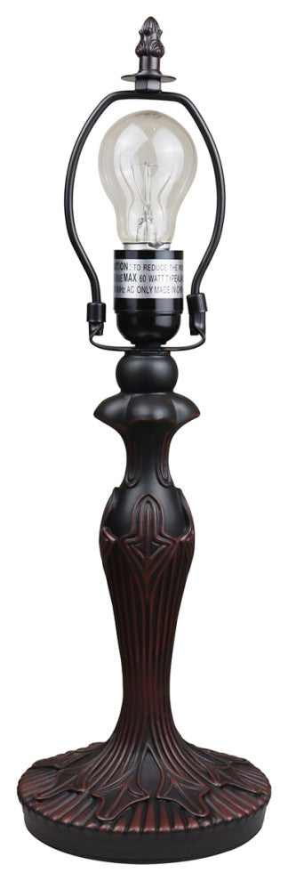 Chloe Lighting Adia Tiffany-Style Dark Bronze 1- Table Lamp 12" Shade