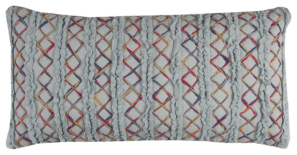 Rizzy Home 14" x 26" Pillow