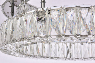 Modern Chrome 1-Light Flush Mount