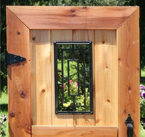Rectangle Aluminum Door Insert, 17" x 9" (ACW57)