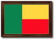 Benin Country Flag Canvas Print, 21"x30"