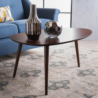 GDF Studio Caspar Mid Century Design Wood Coffee Table, Walnut