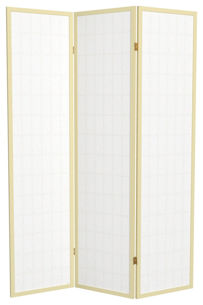 6' Tall Window Pane, Special Edition, Ivory, 3 Panels
