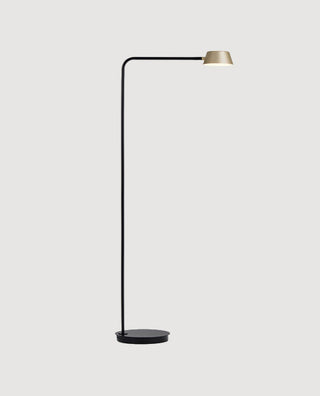 OLO Floor Lamp, Black/Champagne Gold