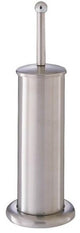 Simple Spaces MYY11-3L Toilet Bowl Brush With Stand, Stainless Steel