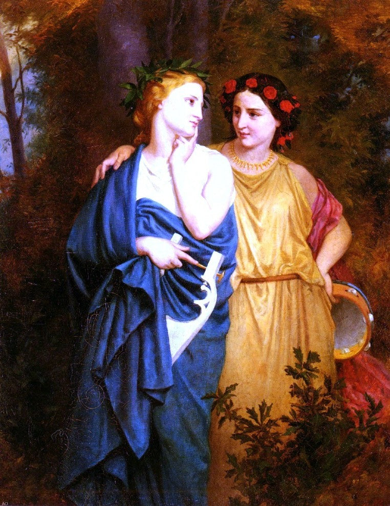 Elizabeth Gardner Bouguereau Philomena And Procne Wall Decal Print
