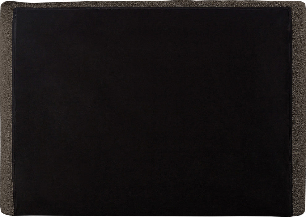 Penny Bed, Brown, Full, Boucle Fabric