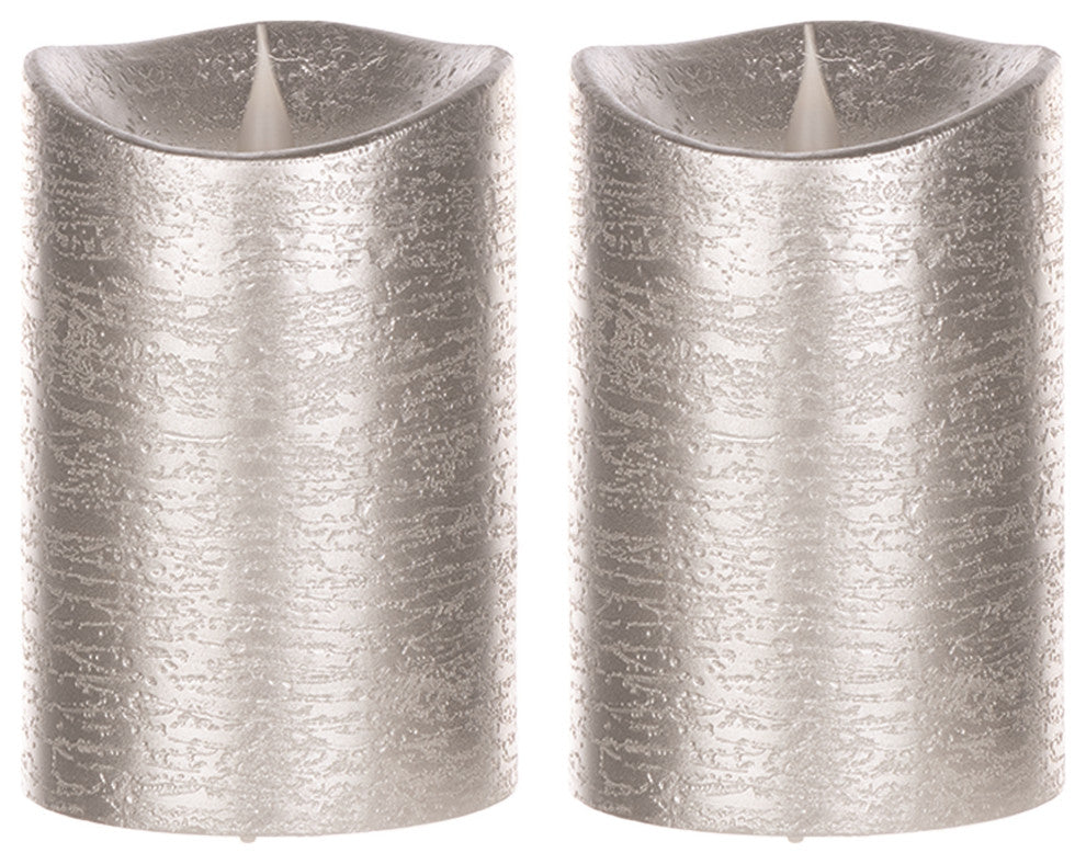 Simplux Designer LED Candle With remote, Set of 2