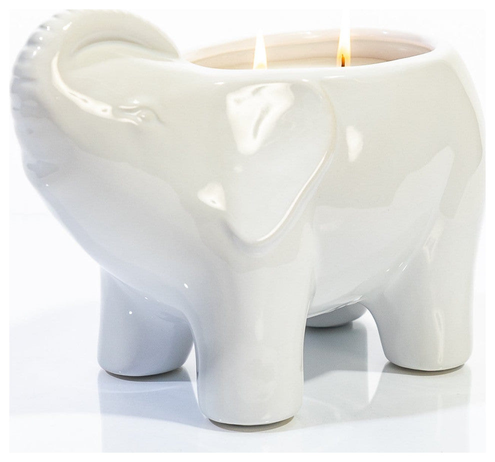 White Elephant Scented Candles | Decorative Vessel