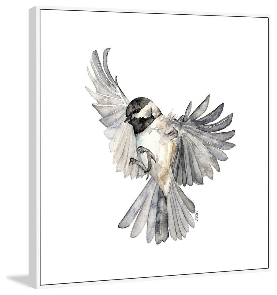 "Freedom" Floater Framed Painting Print on Canvas, 24"x24"