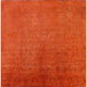 Ahgly Company Indoor Square Mid-Century Modern Area Rugs, 7' Square
