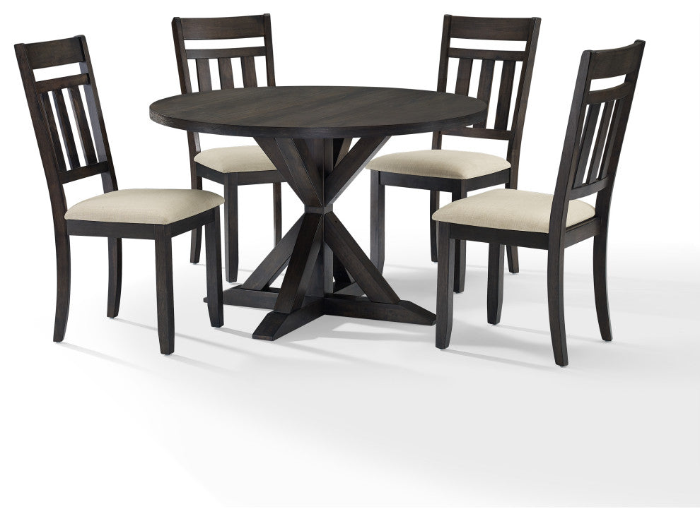 Hayden 5-Piece Round Dining Set