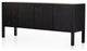 Isador Sideboard, Black Wash Poplar