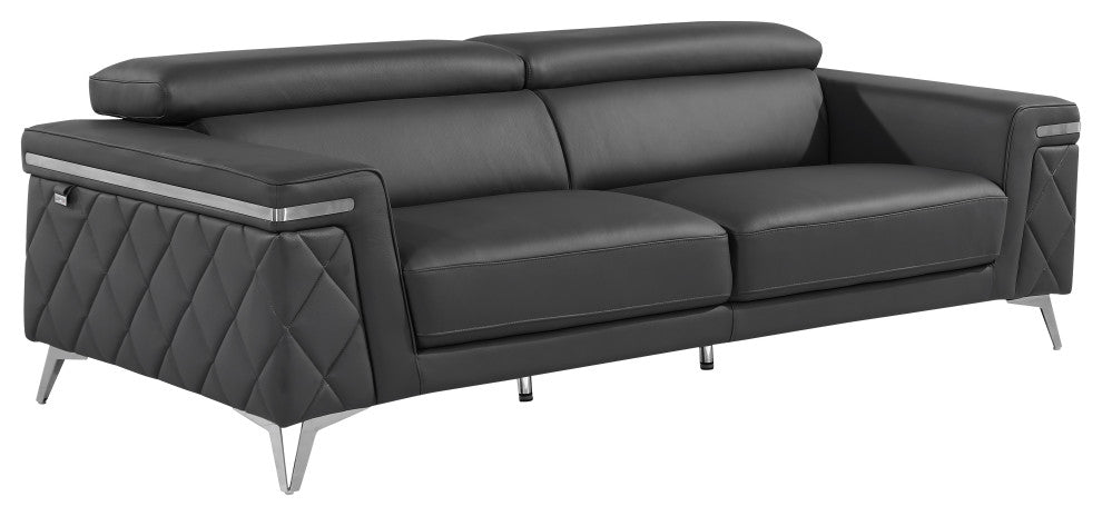 Mia Top Grain Italian Leather  Sofa