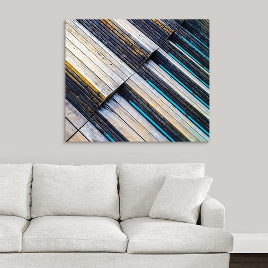 "High Line Abstract" Wrapped Canvas Art Print, 40"x34"x1.5"