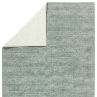 Jaipur Living Arcus Handmade Solid Seafoam green Area Rug 10'X14'