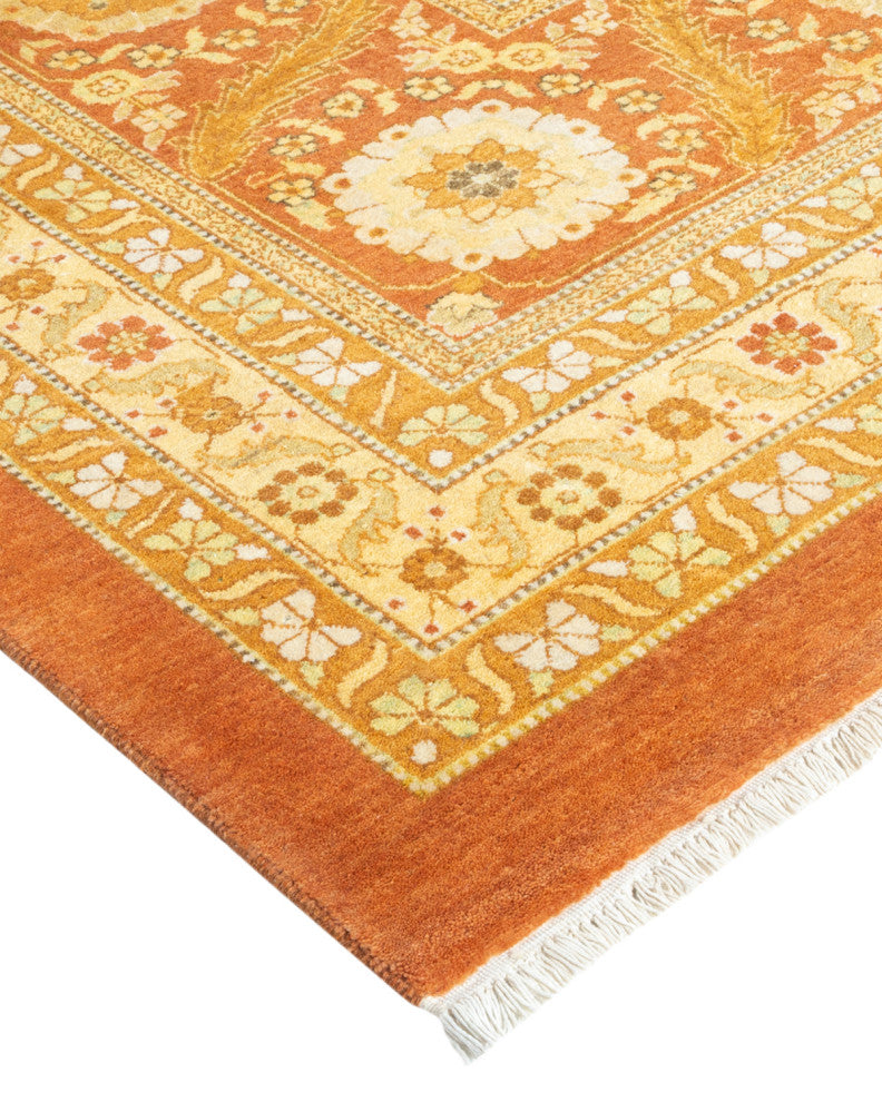 Mogul, One-of-a-Kind Hand-Knotted Area Rug Brown, 12'5"x17'9"
