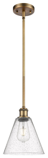 Innovations 516-1S-BB-GBC-84 1-Light Mini Pendant, Brushed Brass