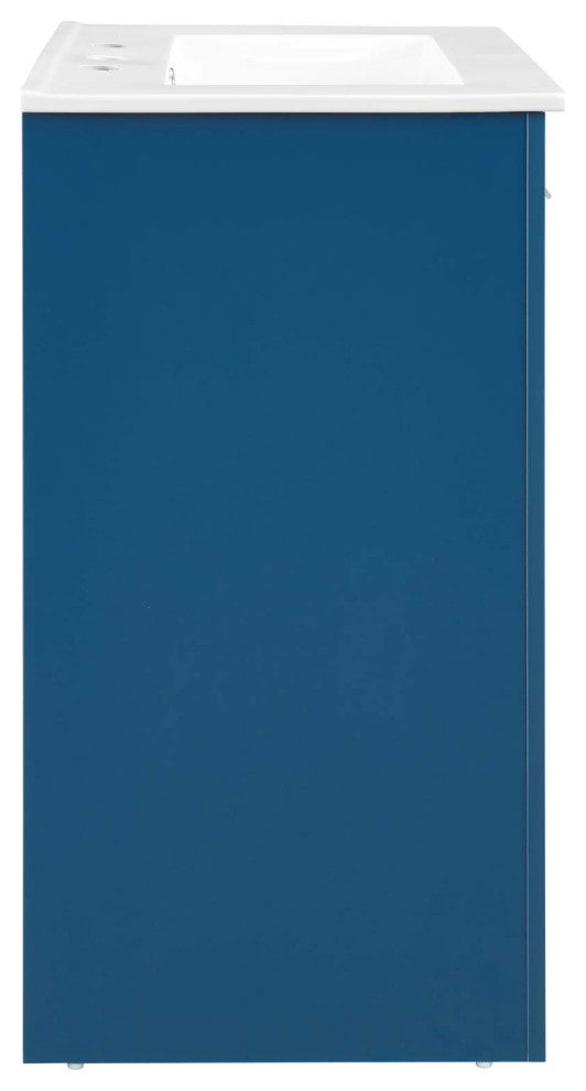Maybelle 24" Bathroom Vanity, Navy White