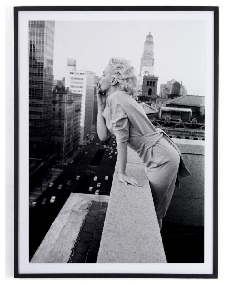 Marilyn On The Roof Ii By Getty Images