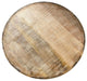 34" Rustic Natural Wooden Stump Coffee Table