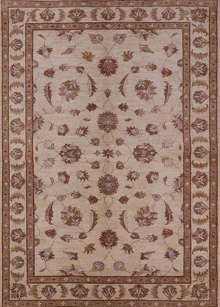 Ahgly Company Indoor Rectangle Mid-Century Modern Area Rugs, 7' x 10'