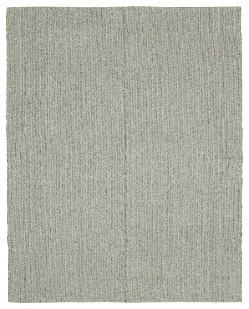 Rug N Carpet - Hand-knotted Turkish 7' 0'' x 8' 8'' Modern Design Wool Kilim Rug