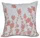 Bamboo 2, Geometric Print Pillow, Gold, 18"x18"