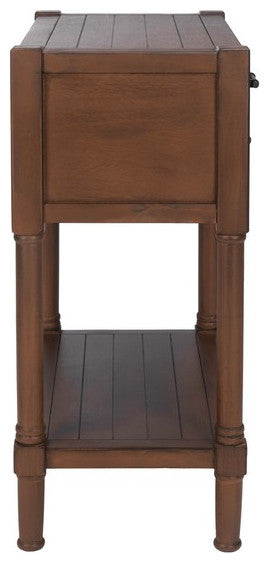 Safavieh Filbert 3 Drawer Console Table, Brown