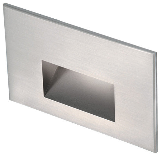 4011 9-15V Step Light,  Rectangle, Stainless Steel