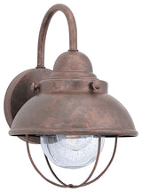Generation Lighting Lighting 1-Light Outdoor Lantern, Weathered Copper