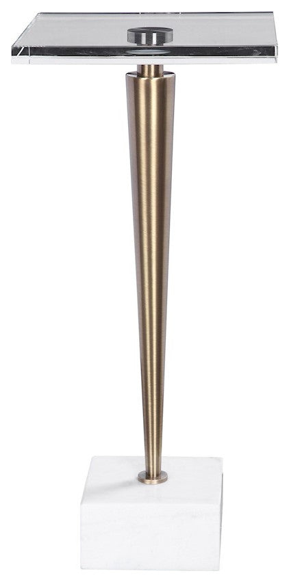 Uttermost Campeiro Drink Table, Brass, 24950
