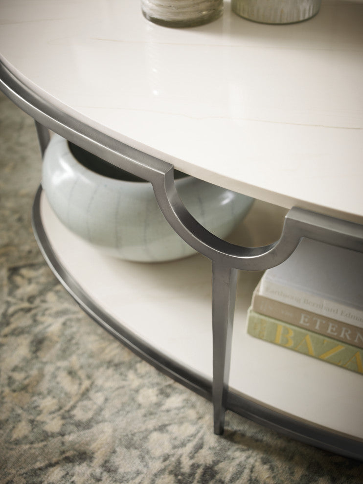 Bernhardt Morello Oval Cocktail Table