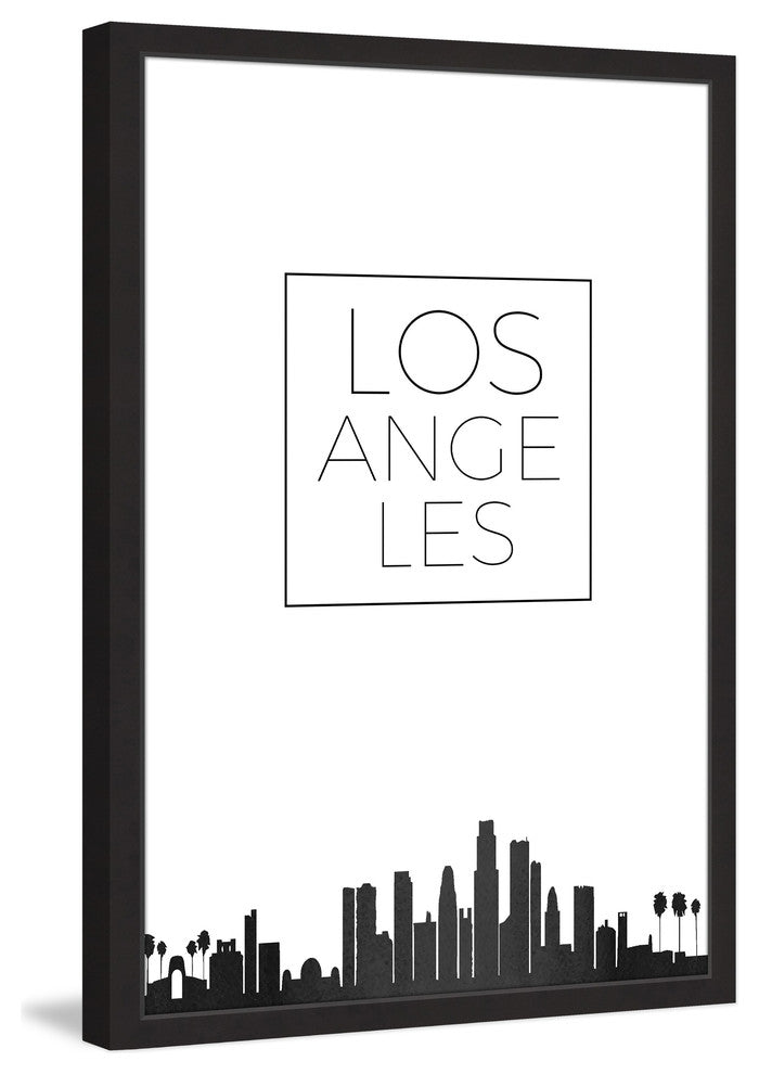 "Let's Do Business, LA II" Framed Painting Print, 16x24