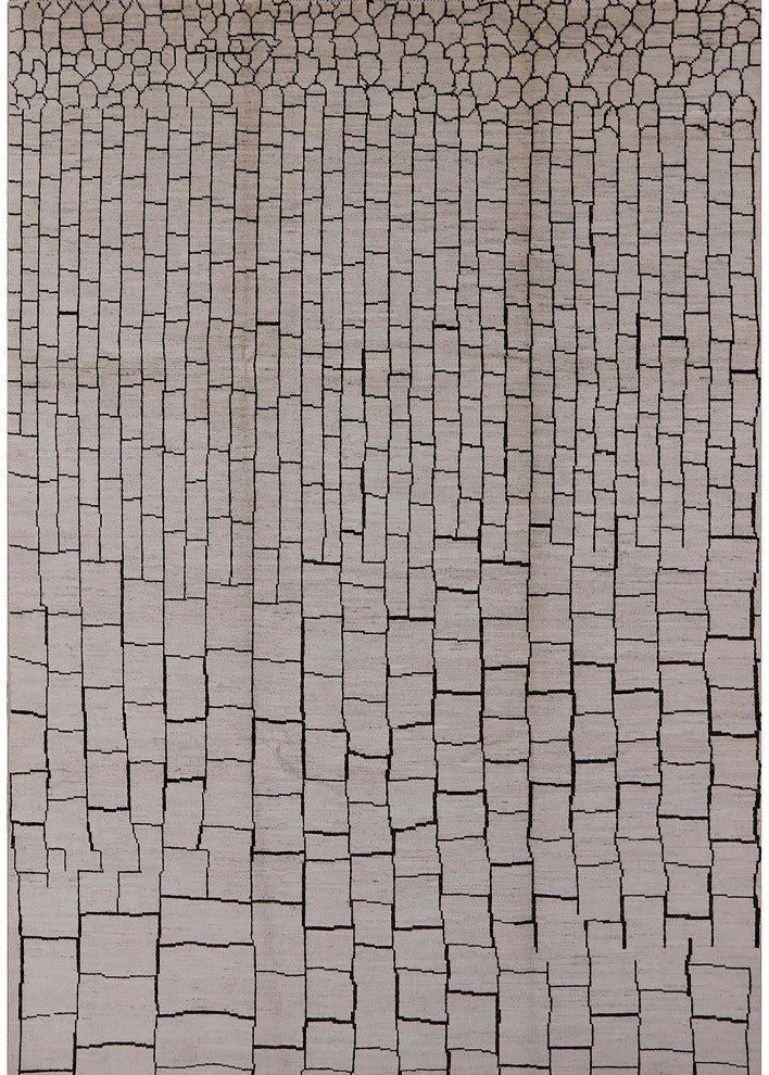 Ahgly Company Indoor Rectangle Mid-Century Modern Area Rugs, 2' x 4'