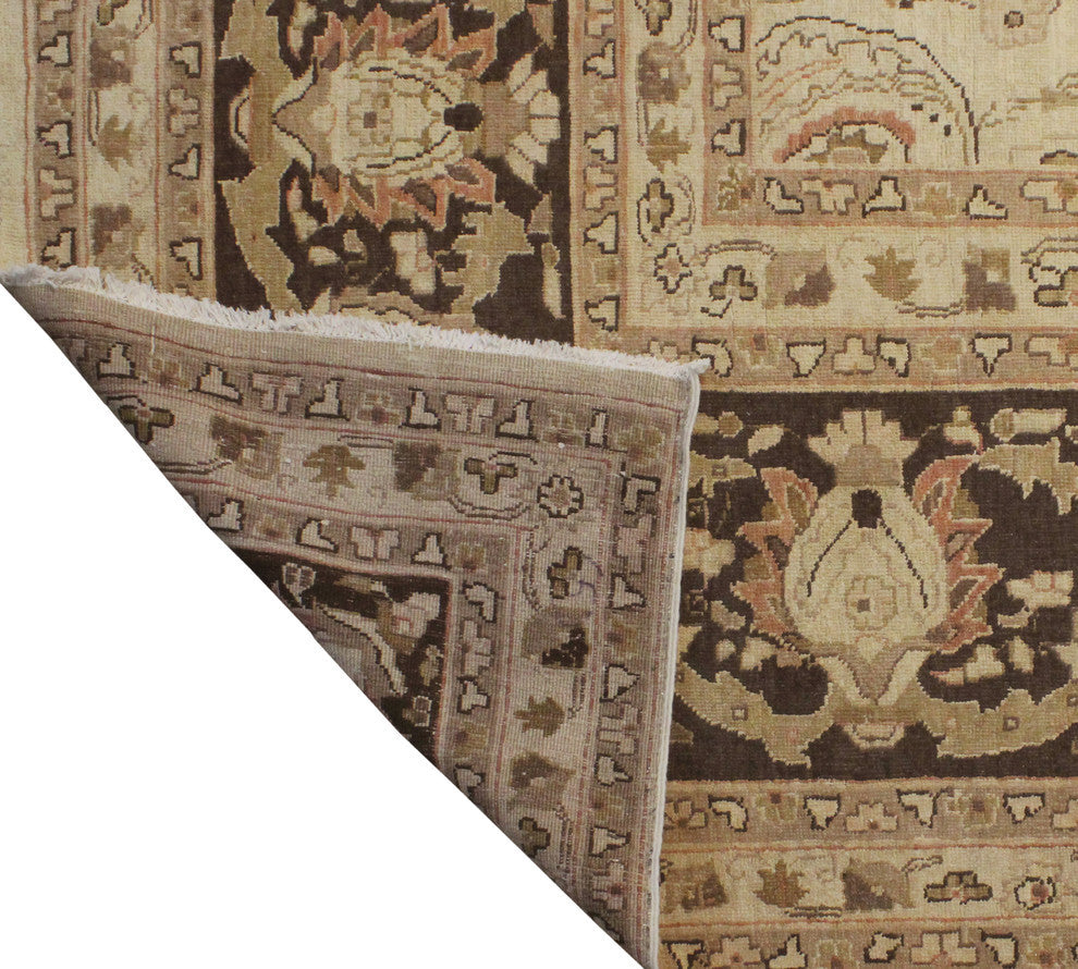 Peshawar Fine Chobi Esma Beige Rug, 14''5x28''1