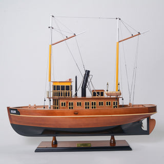 Seguin Wooden Handcrafted boat model