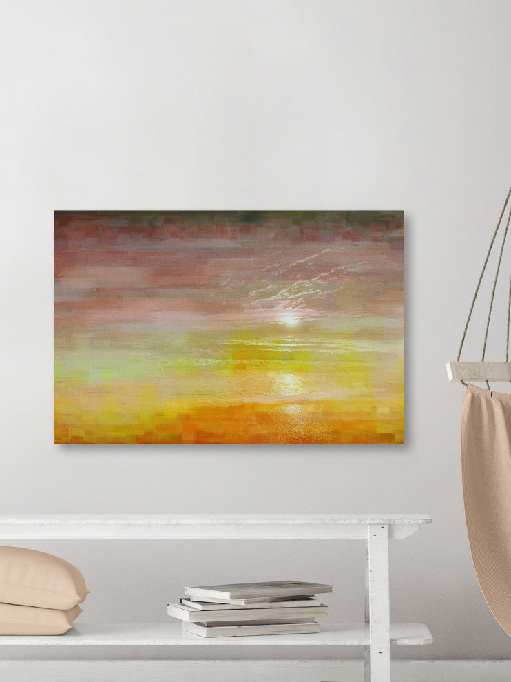 "Breaking Dawn" Print on Canvas, 36"x24"