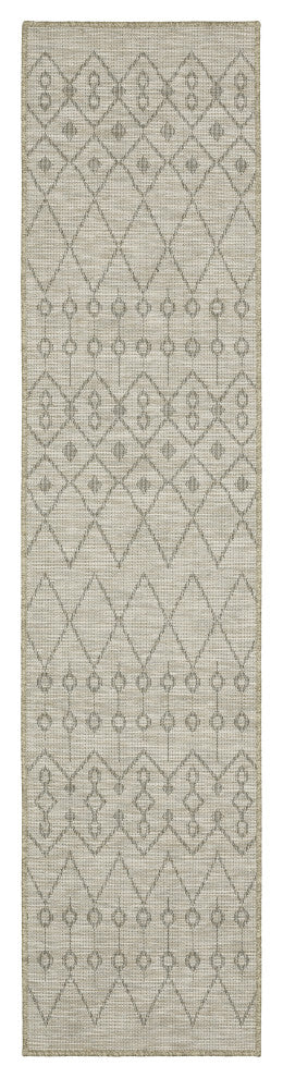 Oriental Weavers Tortuga TR04A Geometric Rug, Beige, 3'3"x5'