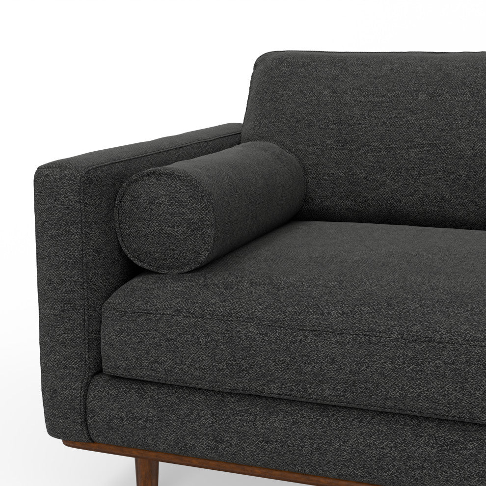 Morrison 89 inch Sofa, Charcoal Gray