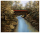 "Covered Bridge" Digital Paper Print by Diane Romanello, 30"x24"