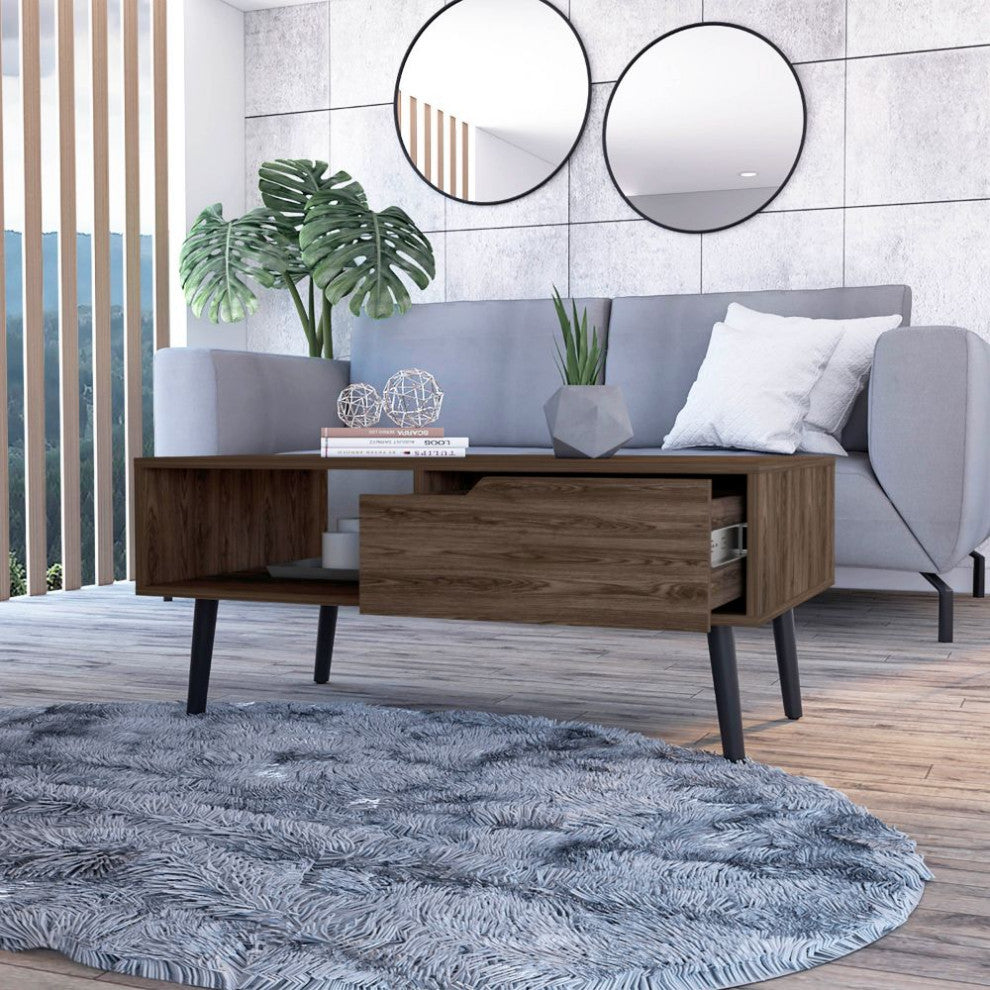 Hamburg Coffee Table Dark Walnut
