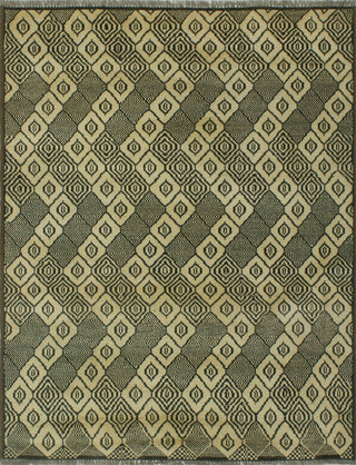 Balochi Cathryn Ivory/Charcoal Rug, 5'2x6'7